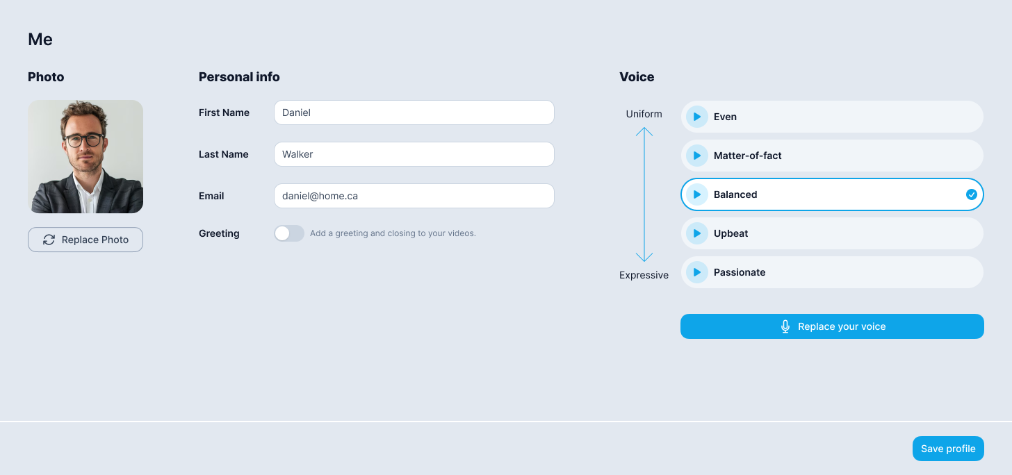 Personalization